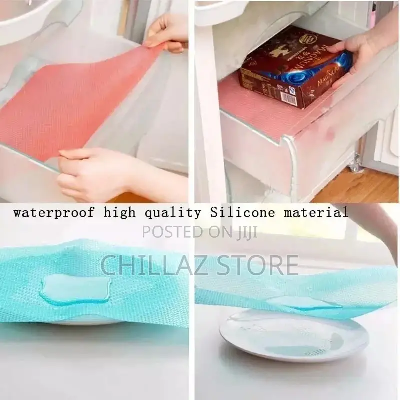 4pcs Fridge/Drawer Mats