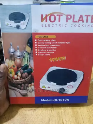 Single Hot Plate-white-electric