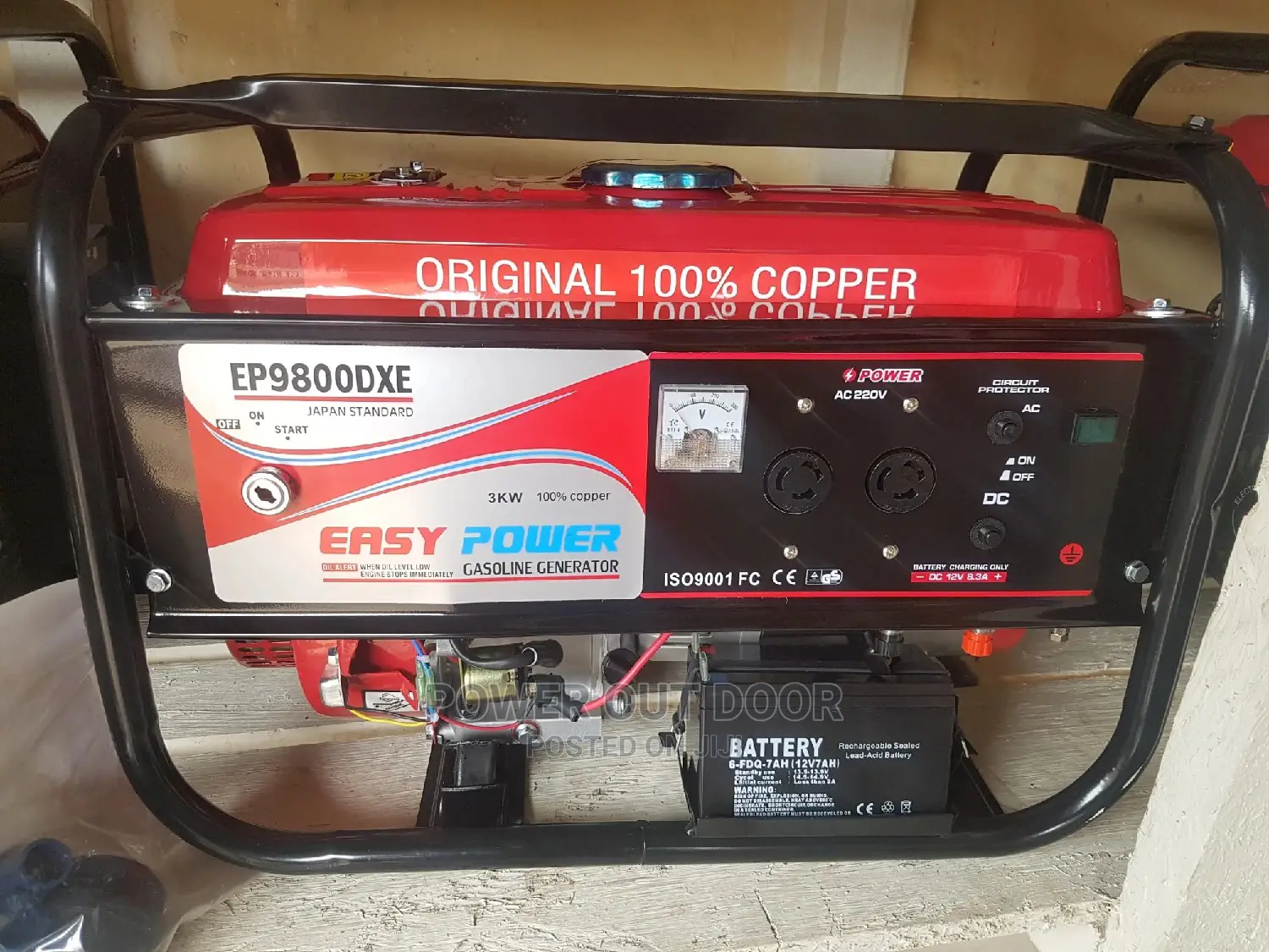 3KVA Ep 9800dxe Original Easy Power Generator 3kva