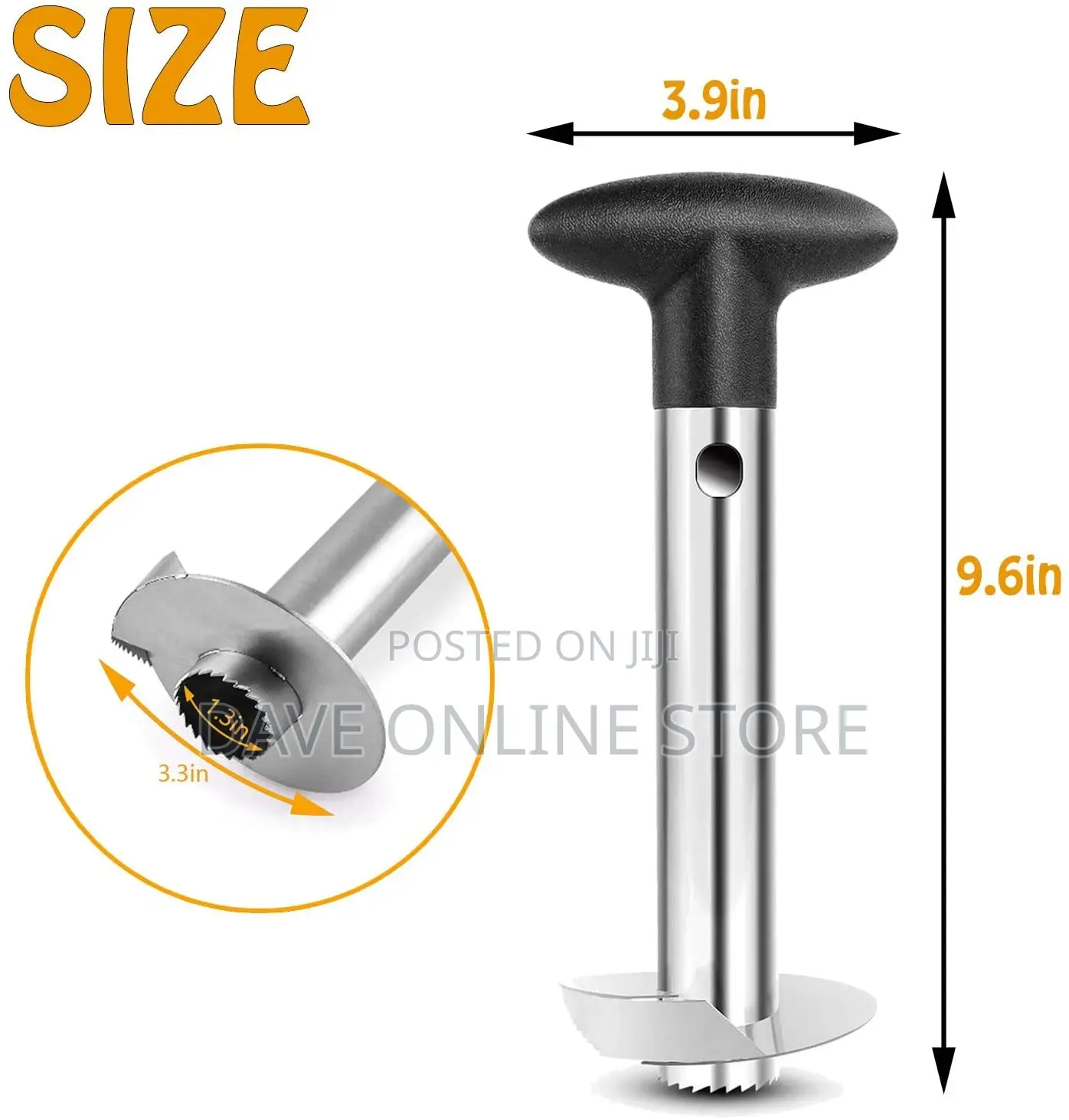 Pineapple Slicer/ Peeler,Corer