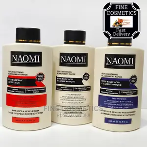 Naomi Quick Whitening Blanchment Rapide Body Lotions 500ml