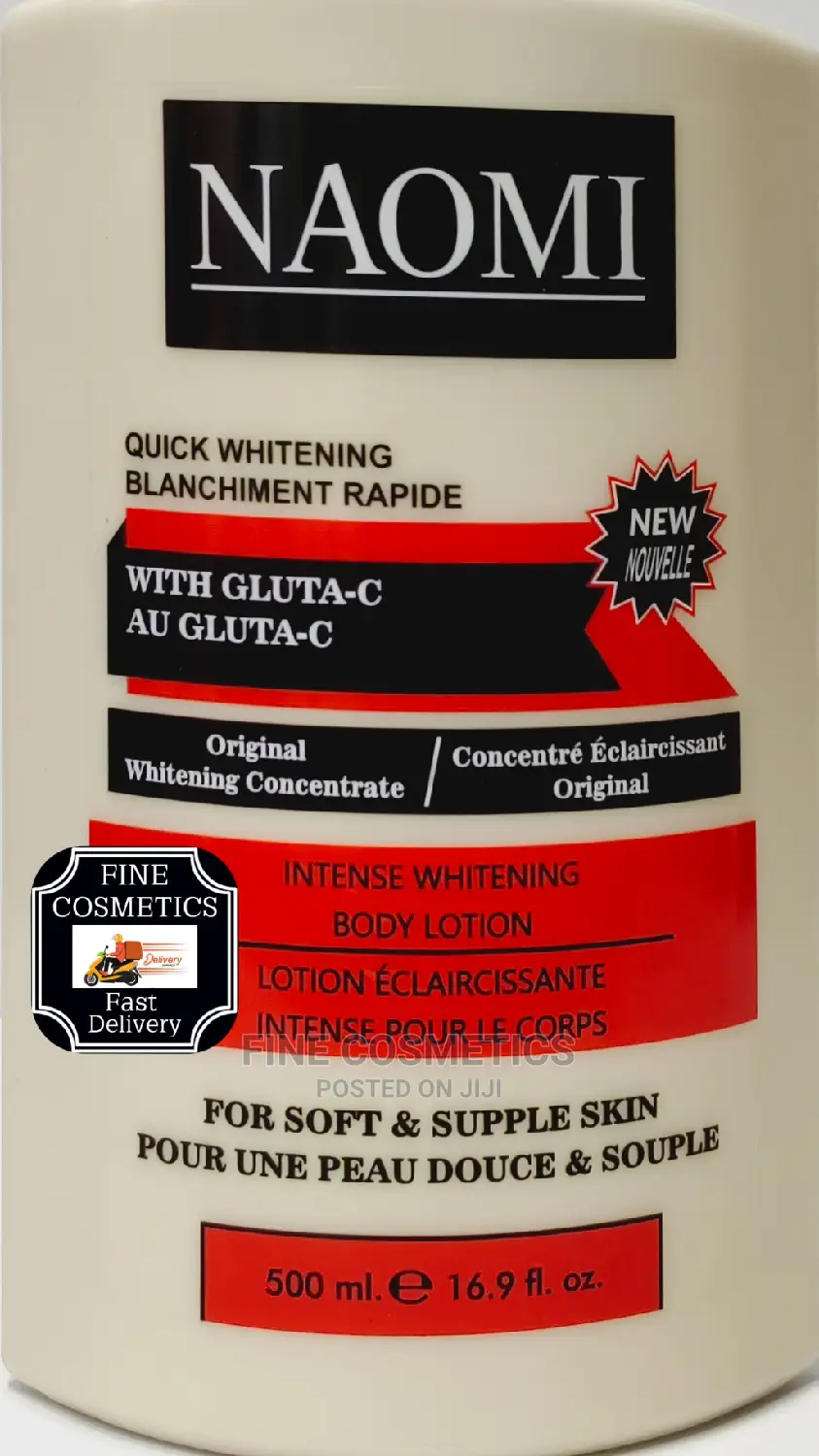 Naomi Quick Whitening Blanchment Rapide Body Lotions 500ml