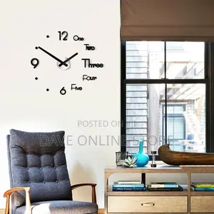 3D Classy Wall Clock