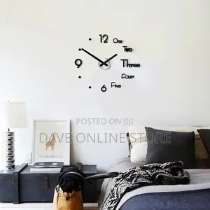 3D Classy Wall Clock