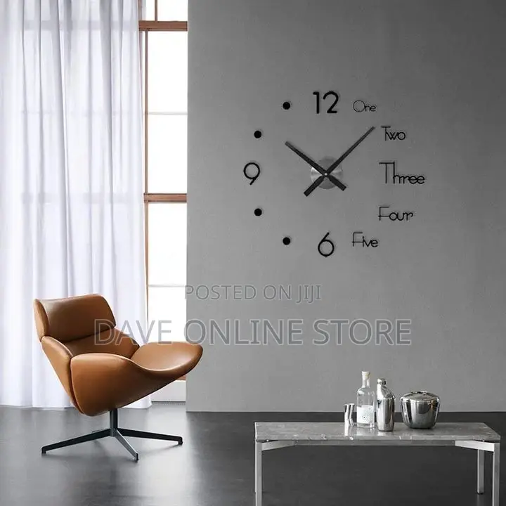 3D Classy Wall Clock