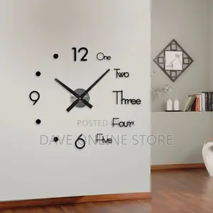 3D Classy Wall Clock