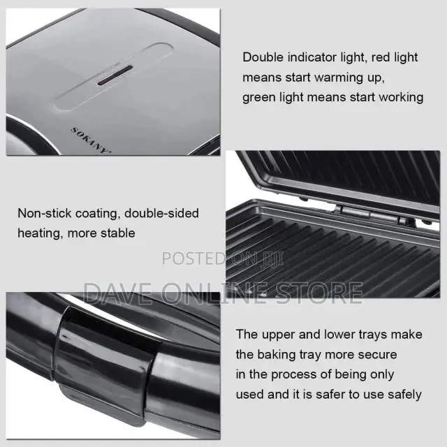 4 in 1 Sandwich Toaster