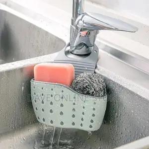Sink Shelf Soap Sponge Drainer Rack