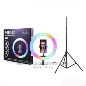 RGB Ring Lights With Stands.
