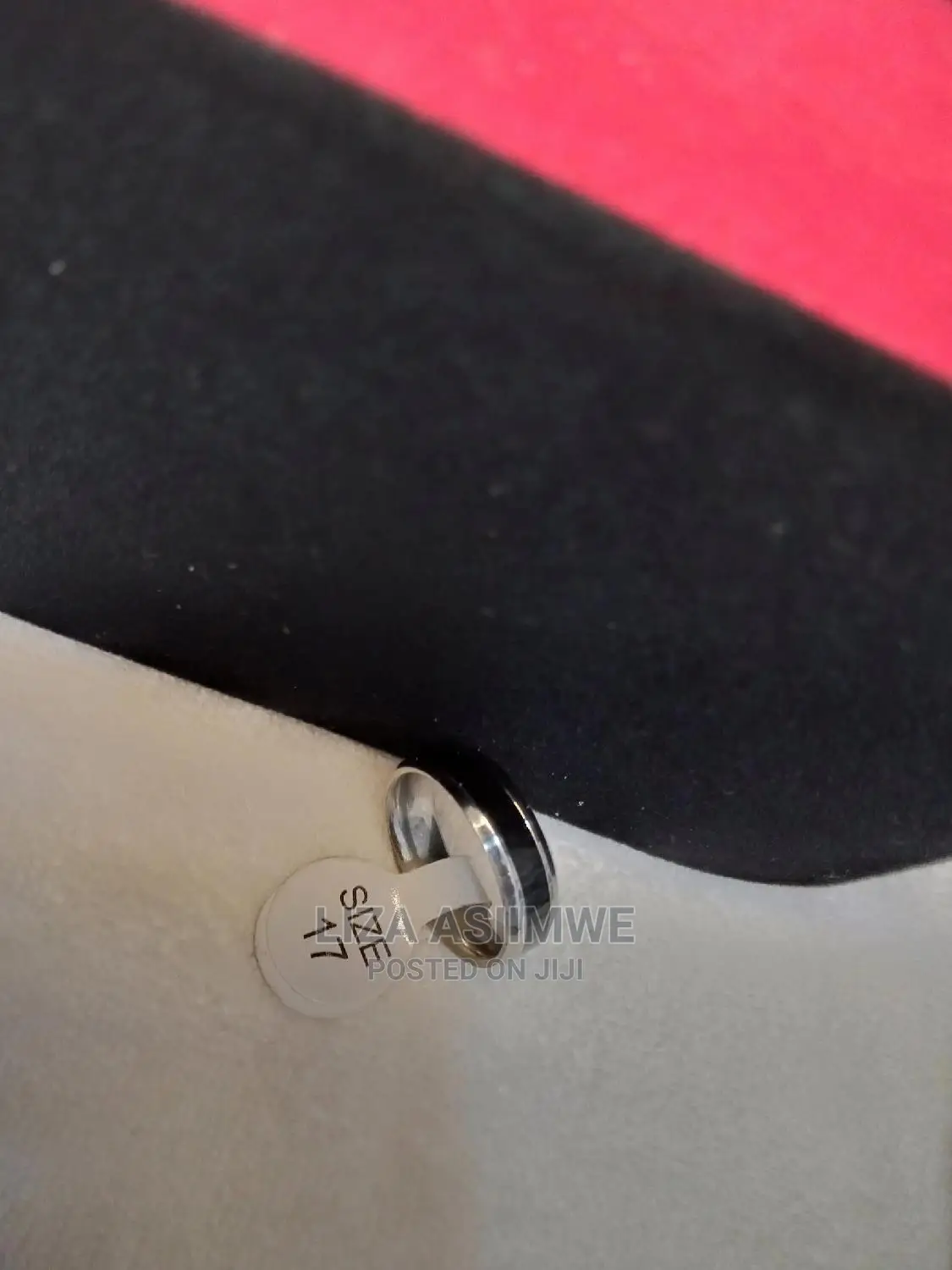 Black and Silver Rings Available
