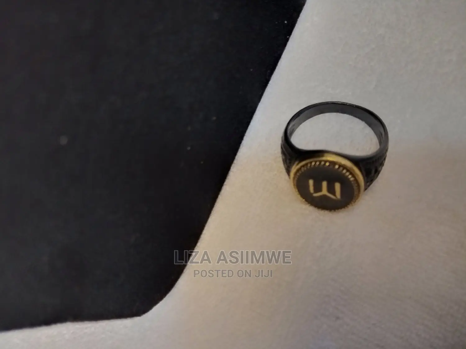 Black Authentic Rings Available