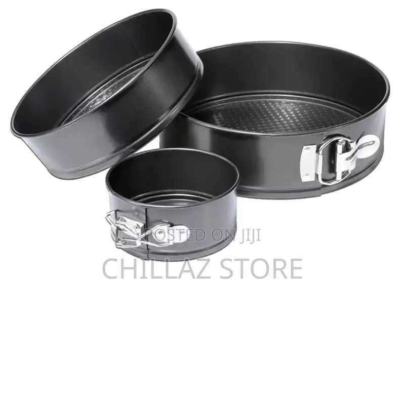3 Pcs Round Cake Pan