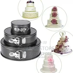 3 Pcs Round Cake Pan