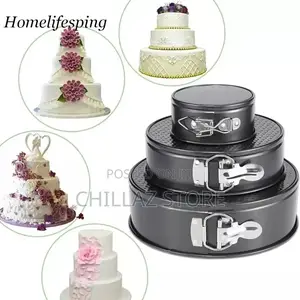 3 Pcs Round Cake Pan