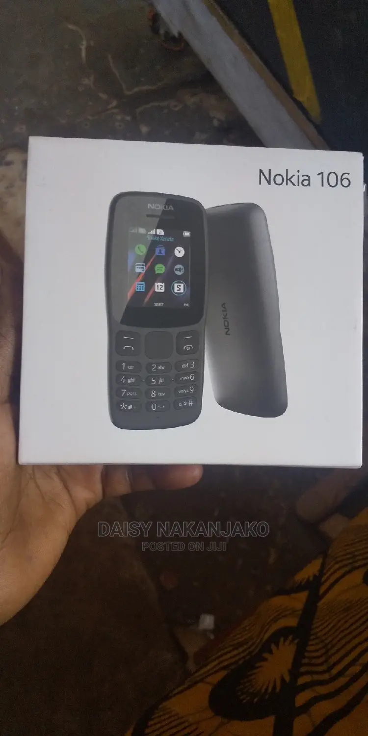 New Nokia 106 Black