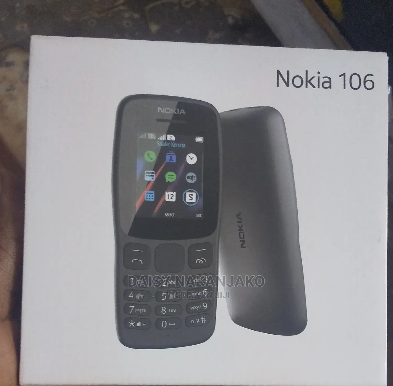 New Nokia 106 Black
