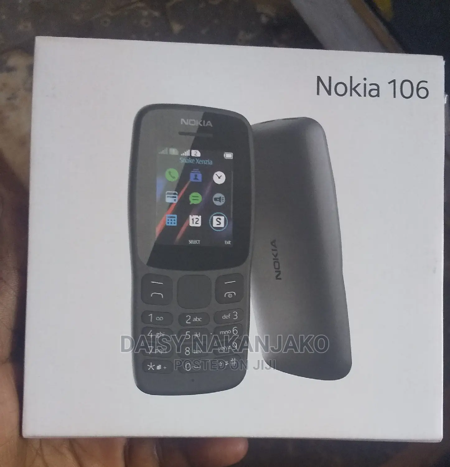 New Nokia 106 Black