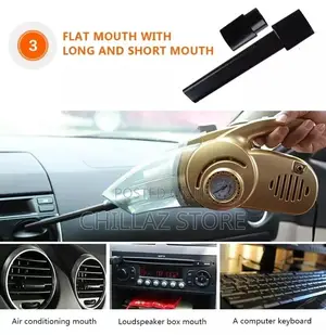4 In1 Car Vacuum Cleaner