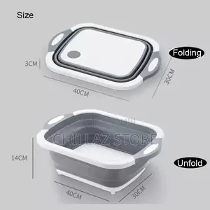 Foldable 3 In1 Chopping Board