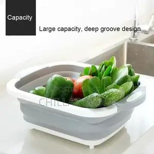 Foldable 3 In1 Chopping Board