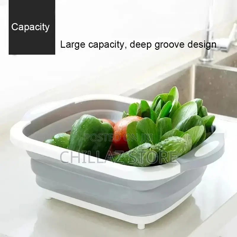 Foldable 3 In1 Chopping Board