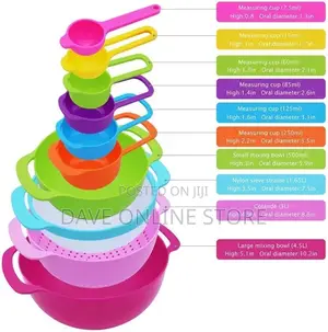 10 Pcs Mixing Bowl Set