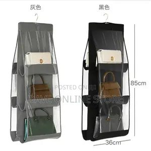 6 Piece Hanging Storage Organizer Bag