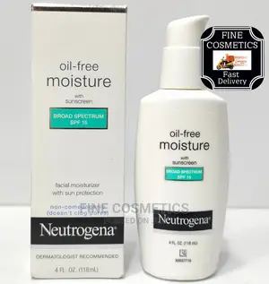 Neutrogena Oil Free Moisture Broad Spectrum SPF 15 Sun Block