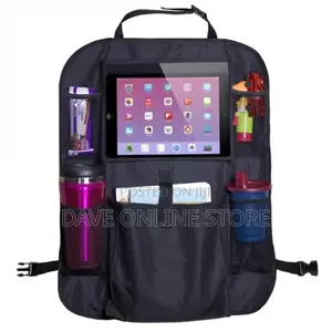 Leather Car Seat Back Bag Storage Organiser
