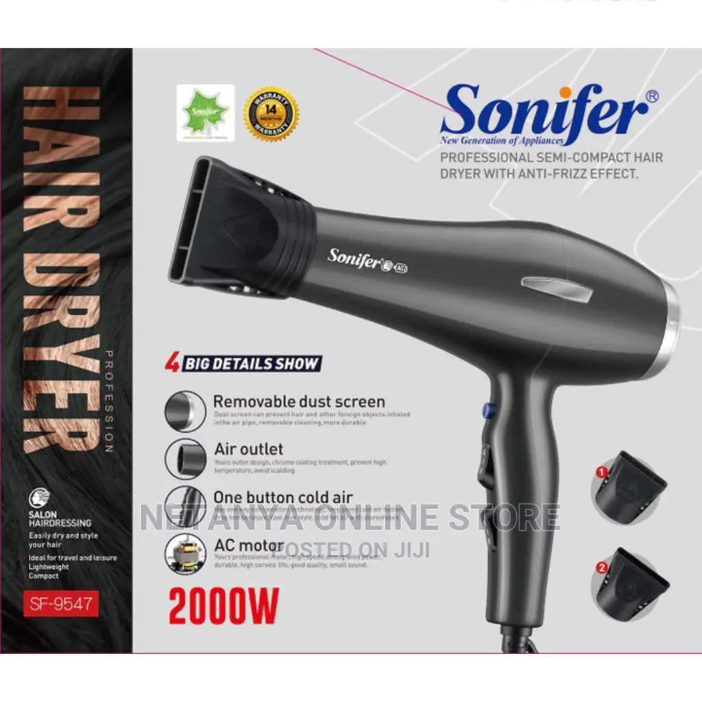 Sonifer 2000W Hair Dryer Sf-9547