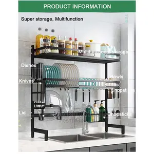 Over the Sink Double Layer Dish Rack [2layers]