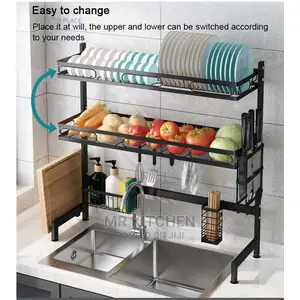Over the Sink Double Layer Dish Rack [2layers]