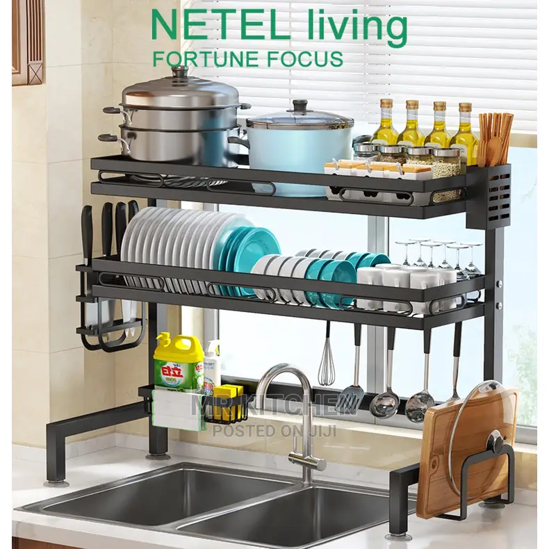 Over the Sink Double Layer Dish Rack [2layers]