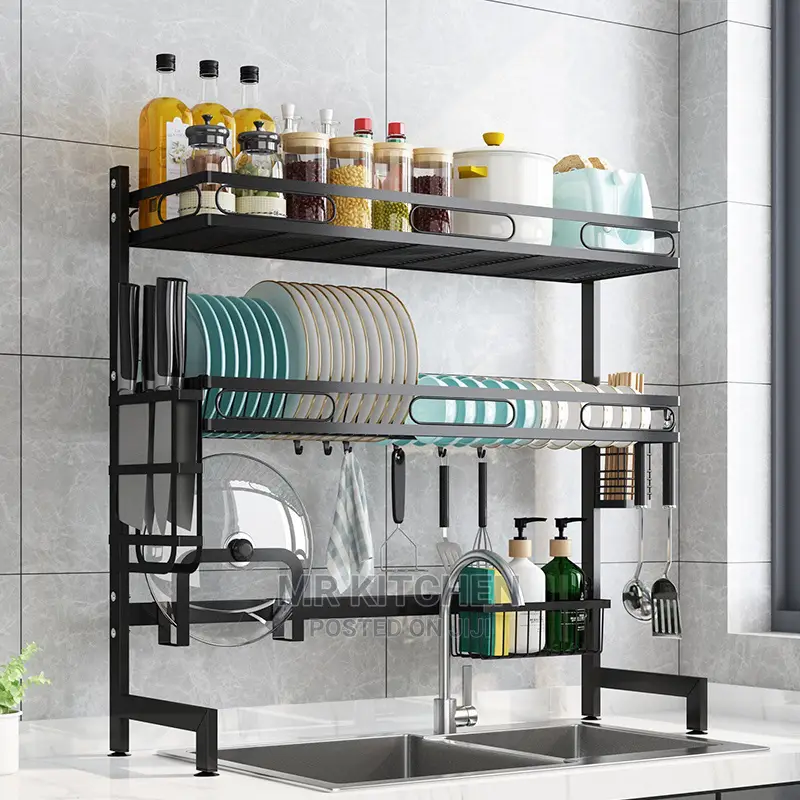 Over the Sink Double Layer Dish Rack [2layers]