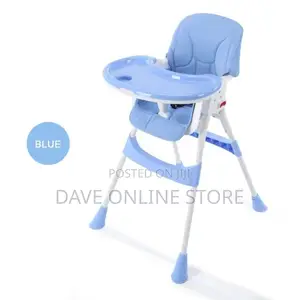 Folding Portable Baby Adjustable Dining Table Chair