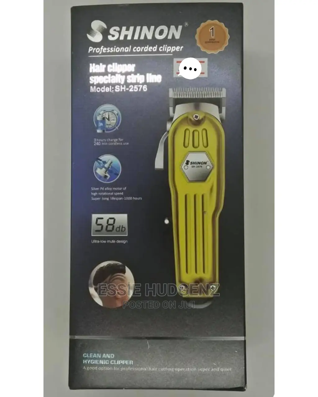 Shinon Professional Corded Clipper