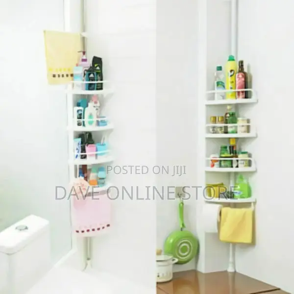Bathroom Corner Storage Rack