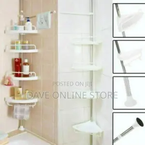 Bathroom Corner Storage Rack