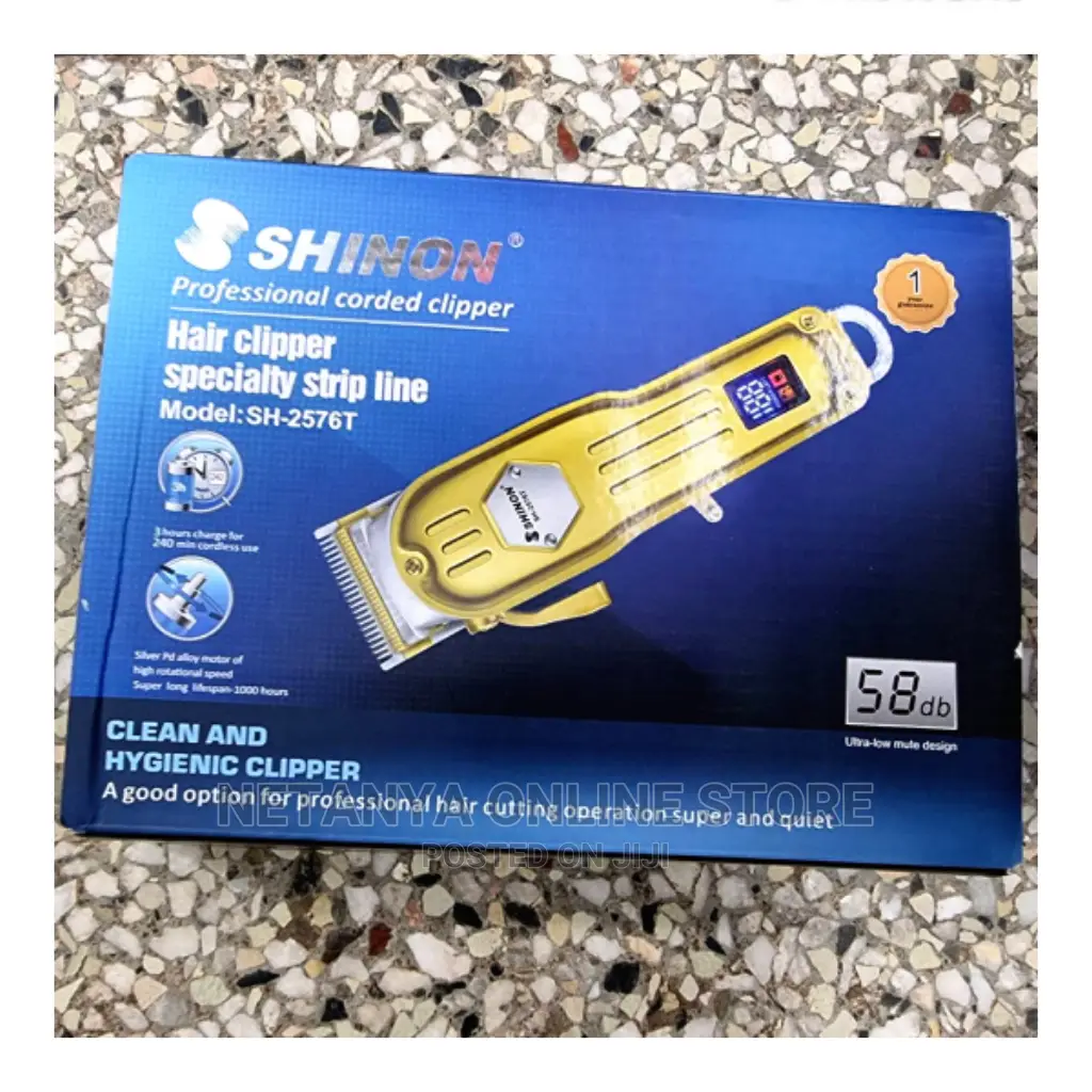 Shinon Professional Corded Clipper.