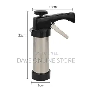 Cookie Cake Baking Decorating Cream Gun