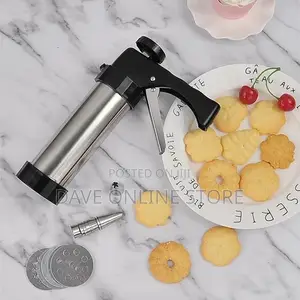 Cookie Cake Baking Decorating Cream Gun