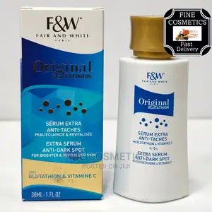 ORIGINAL Fair and White Glutathione Serum, 30 Ml