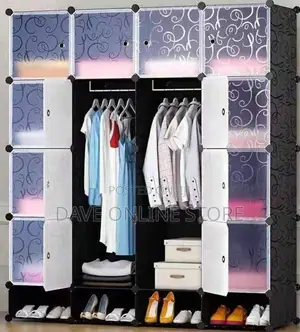 Modern Closet With Shoe Rack