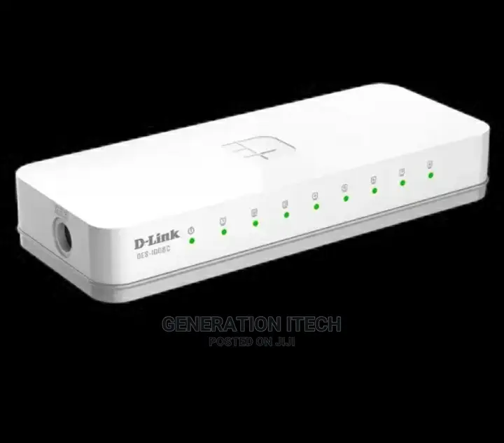 D-Link 8 Port Network Switch- Fast Ethernet Switch