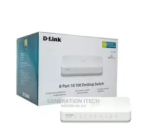 D-Link 8 Port Network Switch- Fast Ethernet Switch