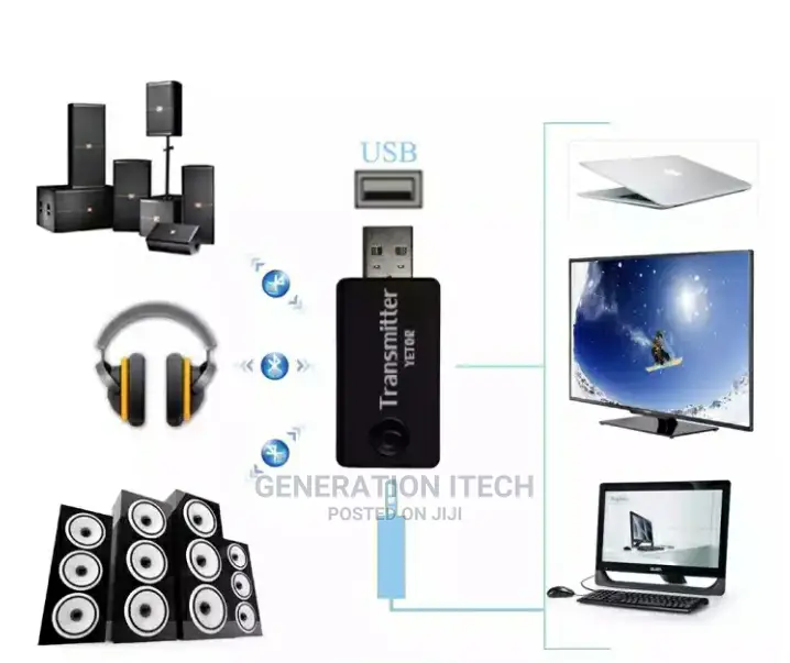 Bluetooth Wireless Audio Transmitter for Tv, Pc Subwoofer