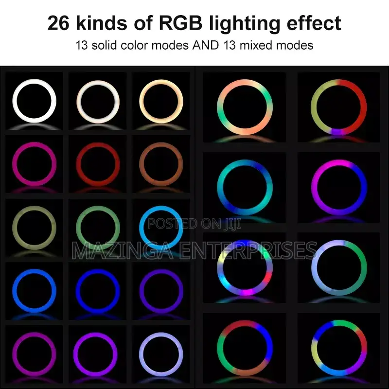 12inch Video,Selfie and Makeup Ring Lights