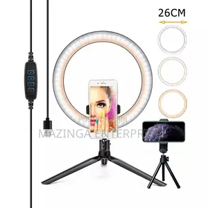 6inch Selfie,Zoom, Makeup and Video Ring Light