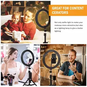 6inch Selfie,Zoom, Makeup and Video Ring Light