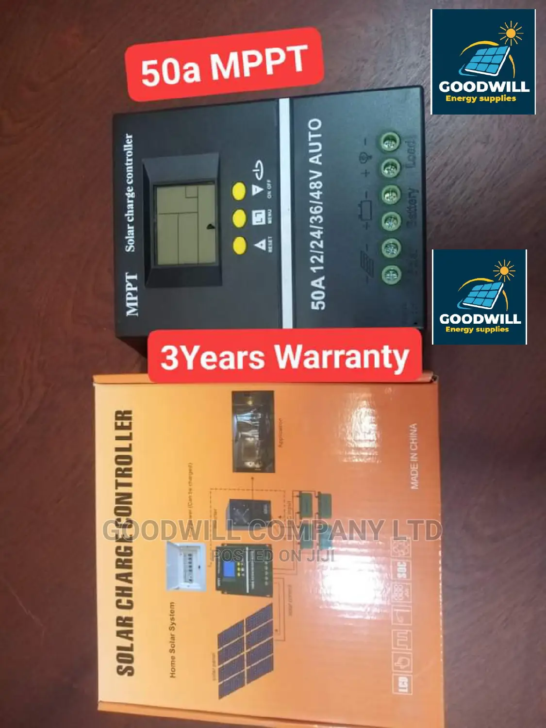 50a MPPT Charge Controller